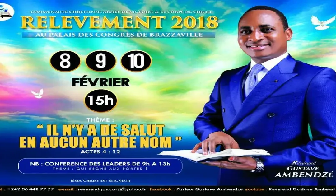 2018 – Il n’y a de salut en aucun autre nom : Christ au Centre