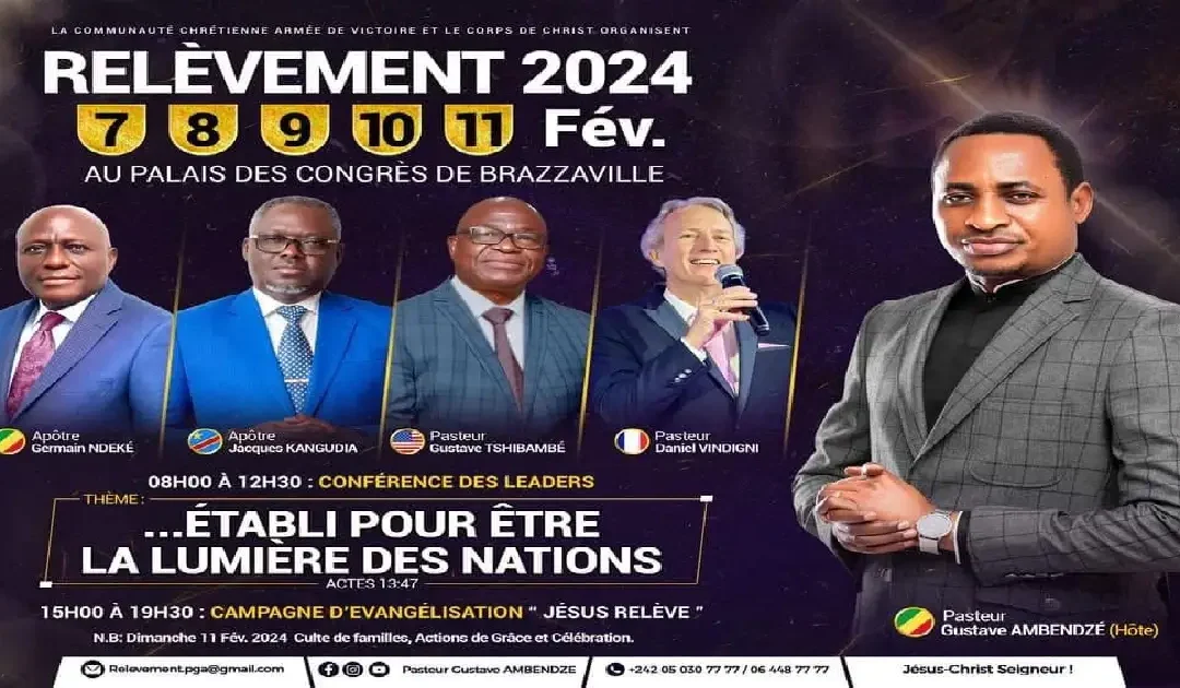 2024 – Établi pour être lumière des nations : Influencer pour Dieu